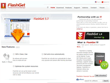 Tablet Screenshot of flashget.com